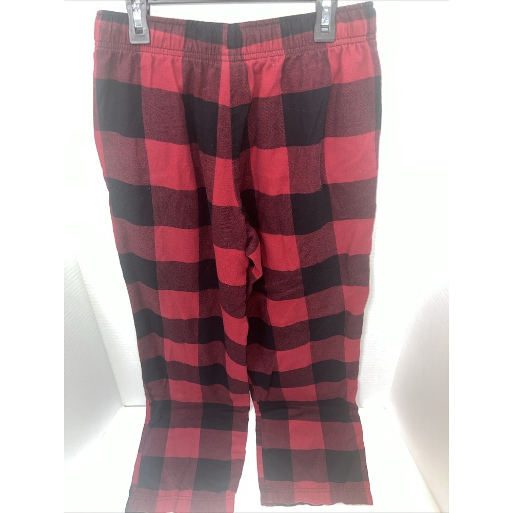 Magellan Pajama Pants Small Red Black Buffalo Plaid